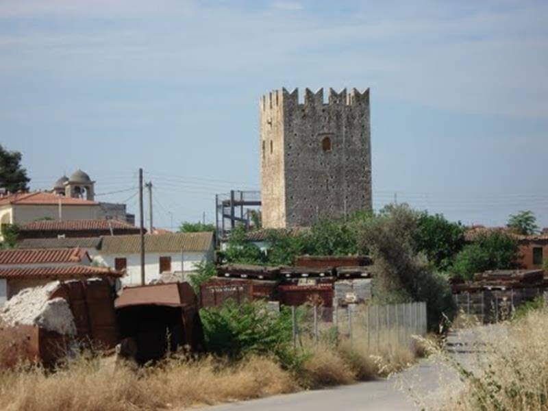 εικόνα Πύργος Βασιλικό ελληνικά κάστρα εύβοια